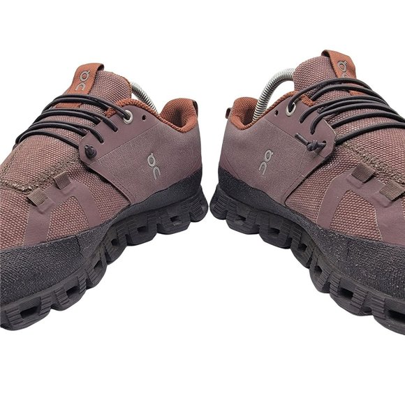 On Cloud Dip Womens 10 Athletic Running Shoes Low Top Reddish Comfort - Picture 3 of 12